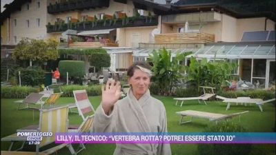 Lilly, il tecnico: "Vertebra rotta? Potrei essere stato io"