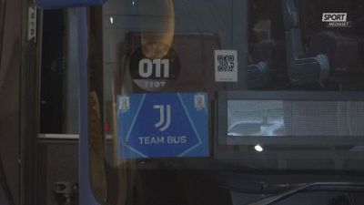 La Juve rientra in Italia dopo la delusione Supercoppa