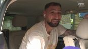 Donnarumma a Coverciano da Campione d'Europa: "Come sto? Molto bene!"