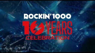 I Rockin'1000 celebrano live 10 anni dalla loro nascita