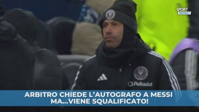 Arbitro chiede l'autografo a Messi ma...viene squalificato!