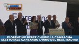 Florentino Perez canta Hala Madrid