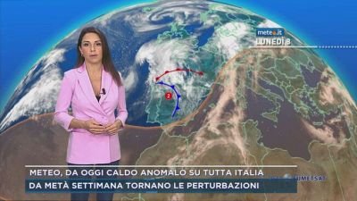 Meteo, da oggi caldo anomalo su tutta Italia