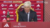 Gasperini: "Obiettivo Roma? Massimo la qualificazione in Champions"