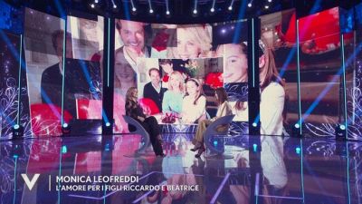 Monica Leofreddi e il legame con i figli Riccardo e Beatrice