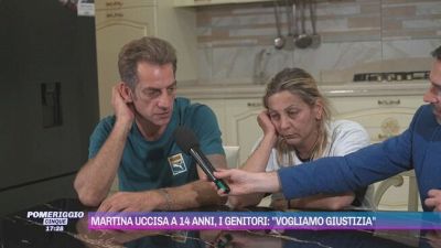 Martina uccisa a 14 anni, i genitori: "Vogliamo giustizia"