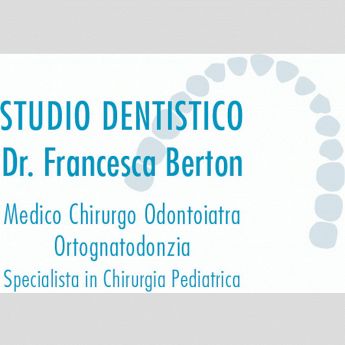 Studio Dentistico - Dr. Francesca Berton