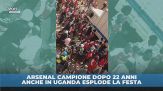 Festa in Uganda per il successo dell'Arsenal