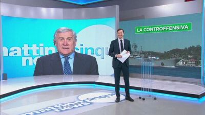 Parla il ministro degli esteri Tajani