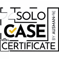 Solo Case Certificate by Ausman RE logo