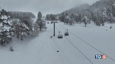 Torna il maltempo sempre meno neve