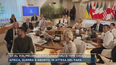 G7 al via, Meloni, leader mondiali e temi chiave
