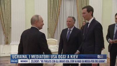 Breaking News delle 09.00 | Ucraina, i mediatori Usa oggi a Kiev