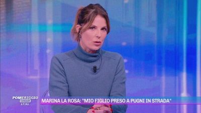 Marina La Rosa: "Mio figlio preso a pugni in strada"