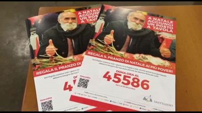 Più poveri ma anche più soli, Sant'Egidio c'è con "Natale per tutti"