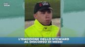 Argentina, Messi ha emozionato tutti nella partita d'addio: lo steward in lacrime