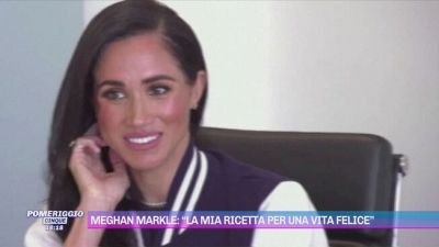 Meghan Markle: "La mia ricetta per una vita felice"