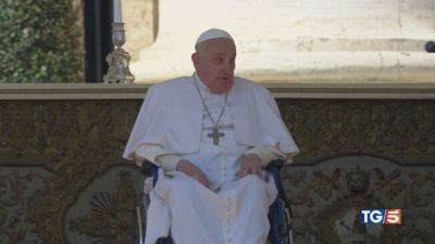 Gioia a San Pietro c'è Papa Francesco
