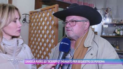 Daniela Ruggi, lo "sceriffo" indagato per sequestro di persona