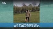 Palleggiare e fumare il sigaro si può: insegna Di Natale