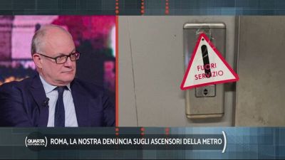 Roma, la nostra denuncia sugli ascensori della metro