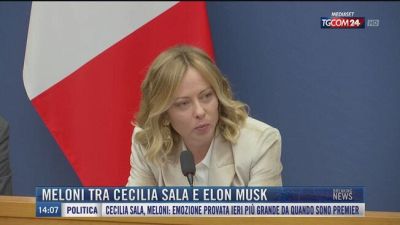 Breaking News delle 14.00 | Meloni tra Cecilia Sala e Elon Musk