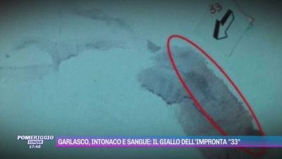Garlasco, intonaco e sangue: il giallo dell'impronta "33"