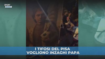Pisa in delirio e Inzaghi diventa Papa: "Habemus Pippo"