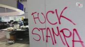Attacco a "La Stampa", i pro Pal contro i giornalisti