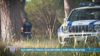 Villa Pamphili: Francis, gli ultimi giorni a Roma prima della fuga