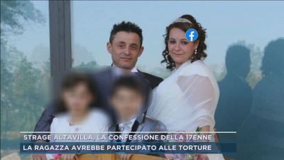 Strage Altavilla, la confessione della 17enne
