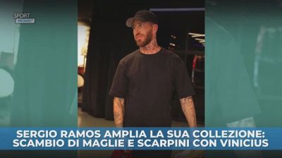 Sergio Ramos amplia la sua collezione: Scambio di maglie e scarpini con Vinicius