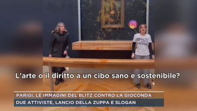 Parigi, le immagini del blitz contro la Gioconda