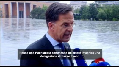 Rutte (Nato): errore di Putin inviare delegazione di basso livello