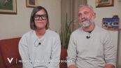 Federica e Pablo, i genitori di Gard