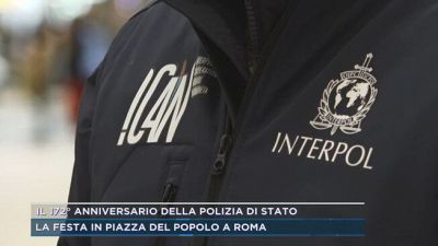 Il 172esimo anniversario della Polizia di Stato