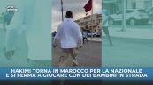 Il bel gesto di Hakimi in Marocco