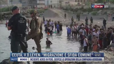 Breaking News delle 14.00 | Cauta, V.D. Leyen: "Migrazione è sfida comune"