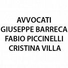 Avvocati Giuseppe Barreca Fabio Piccinelli Cristina Villa