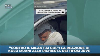 "Contro il Milan fai gol": la reazione di Kolo Muani