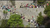 Corteo pro-palestinese per le stradine di Capri: "Stop guerra a Gaza"