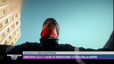 Omicidio Lilly, l'alibi di Sebastiano: i video della gopro
