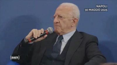 Omicidio Martina, la frase di De Luca che fa discutere