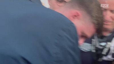 Roma, ecco Ferguson: che accoglienza a Ciampino