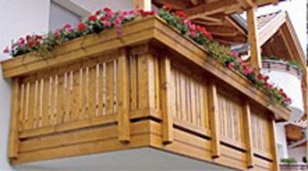 balcone legno