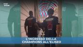 Macron riceve il Psg campione d'Europa
