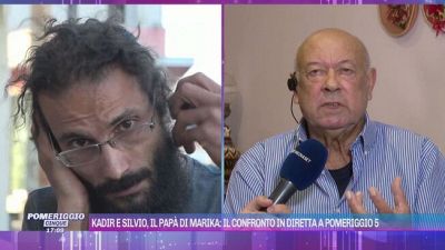 Confronto tra Kadir e Silvio, il papà di Marika