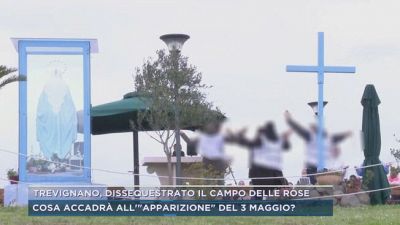 Trevignano, dissequestrato il campo delle rose