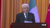 Mattarella: "Con la guerra non ci sono vincitori!"