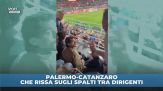 Palermo-Catanzaro rissa sugli spalti